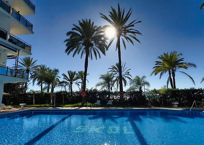 Apartmán Skol 329 - Spacious Beachfront With Sea Views Marbella